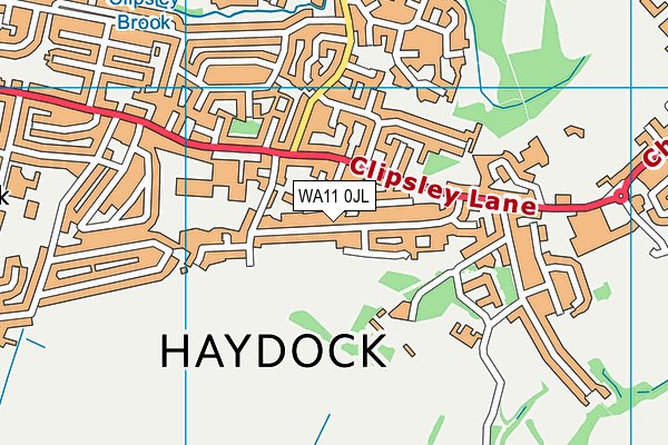 WA11 0JL map - OS VectorMap District (Ordnance Survey) WA11 0JL map - OS VectorMap District (Ordnance Survey)