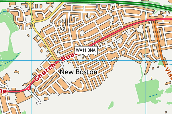 WA11 0NA map - OS VectorMap District (Ordnance Survey) WA11 0NA map - OS VectorMap District (Ordnance Survey)
