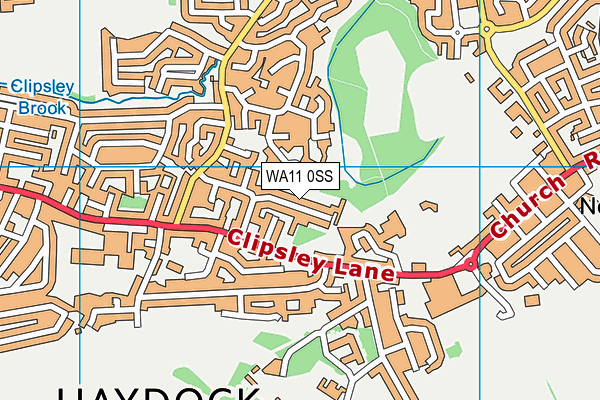 WA11 0SS map - OS VectorMap District (Ordnance Survey) WA11 0SS map - OS VectorMap District (Ordnance Survey)