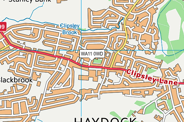 WA11 0WD map - OS VectorMap District (Ordnance Survey) WA11 0WD map - OS VectorMap District (Ordnance Survey)