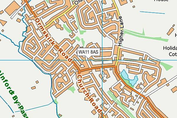 WA11 8AS map - OS VectorMap District (Ordnance Survey) WA11 8AS map - OS VectorMap District (Ordnance Survey)