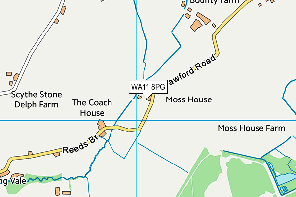 WA11 8PG map - OS VectorMap District (Ordnance Survey) WA11 8PG map - OS VectorMap District (Ordnance Survey)