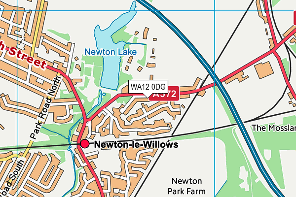 WA12 0DG map - OS VectorMap District (Ordnance Survey) WA12 0DG map - OS VectorMap District (Ordnance Survey)
