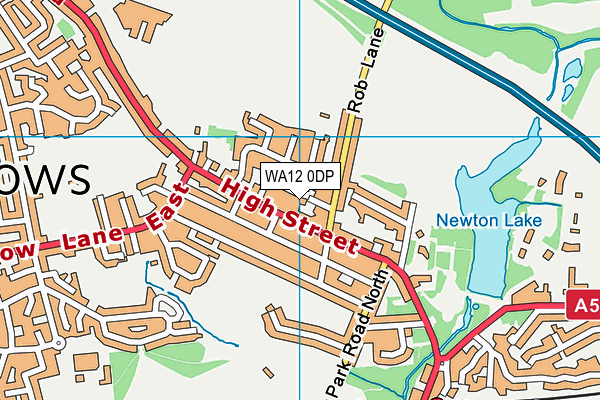 WA12 0DP map - OS VectorMap District (Ordnance Survey) WA12 0DP map - OS VectorMap District (Ordnance Survey)