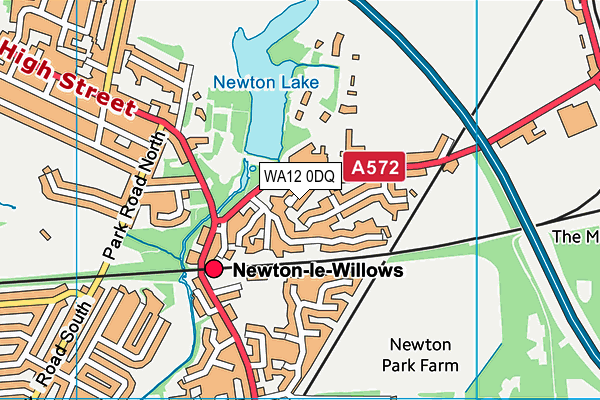 WA12 0DQ map - OS VectorMap District (Ordnance Survey) WA12 0DQ map - OS VectorMap District (Ordnance Survey)