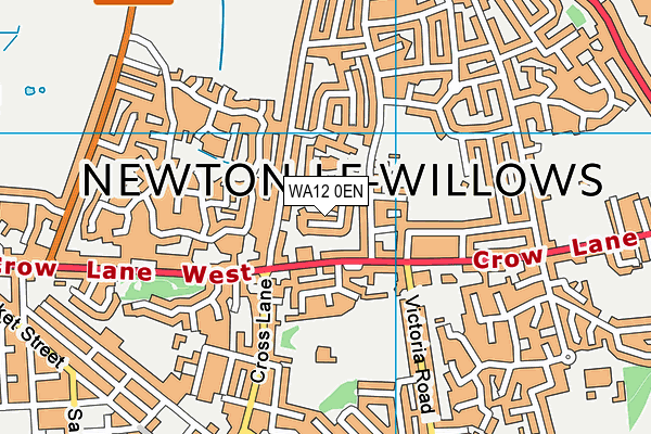 WA12 0EN map - OS VectorMap District (Ordnance Survey) WA12 0EN map - OS VectorMap District (Ordnance Survey)