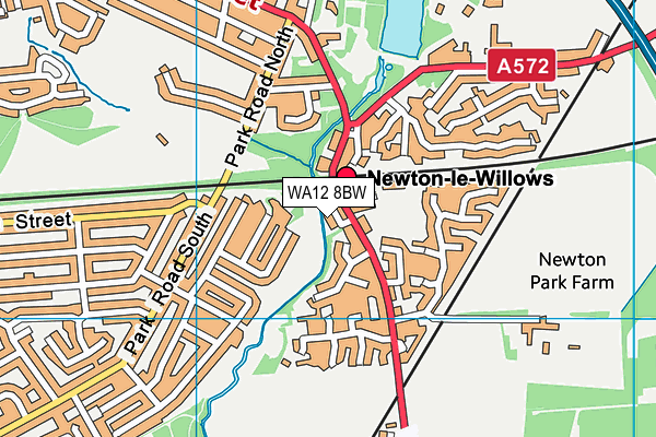 WA12 8BW map - OS VectorMap District (Ordnance Survey) WA12 8BW map - OS VectorMap District (Ordnance Survey)