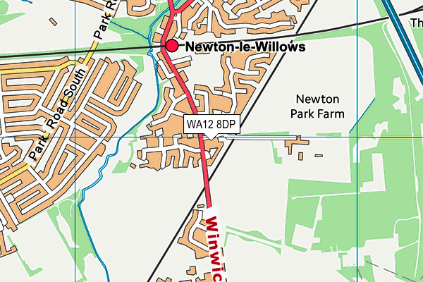 WA12 8DP map - OS VectorMap District (Ordnance Survey) WA12 8DP map - OS VectorMap District (Ordnance Survey)
