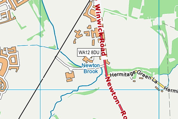 WA12 8DU map - OS VectorMap District (Ordnance Survey) WA12 8DU map - OS VectorMap District (Ordnance Survey)