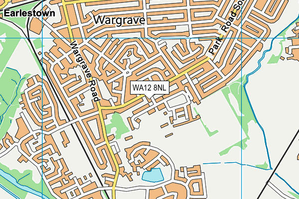 WA12 8NL map - OS VectorMap District (Ordnance Survey) WA12 8NL map - OS VectorMap District (Ordnance Survey)
