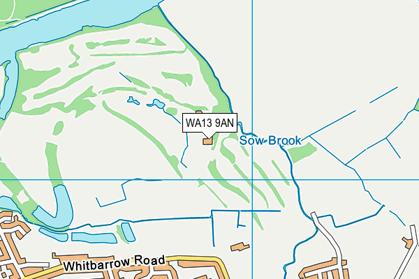 WA13 9AN map - OS VectorMap District (Ordnance Survey) WA13 9AN map - OS VectorMap District (Ordnance Survey)