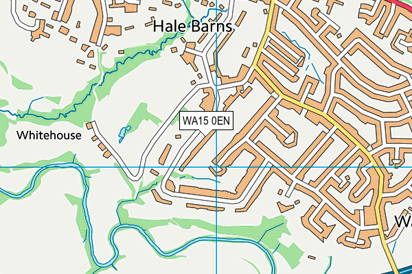 WA15 0EN map - OS VectorMap District (Ordnance Survey) WA15 0EN map - OS VectorMap District (Ordnance Survey)