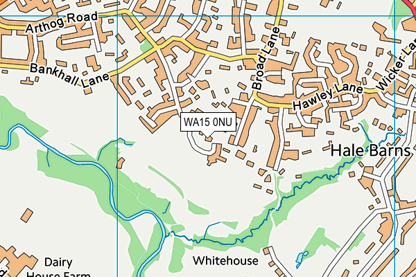 WA15 0NU map - OS VectorMap District (Ordnance Survey) WA15 0NU map - OS VectorMap District (Ordnance Survey)