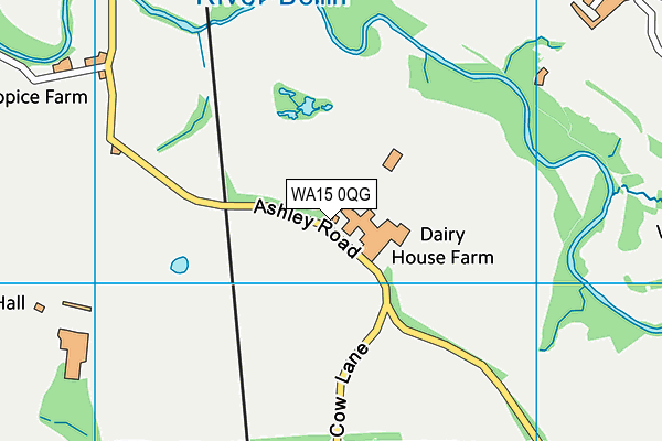 WA15 0QG map - OS VectorMap District (Ordnance Survey) WA15 0QG map - OS VectorMap District (Ordnance Survey)