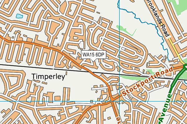 WA15 6DP map - OS VectorMap District (Ordnance Survey) WA15 6DP map - OS VectorMap District (Ordnance Survey)