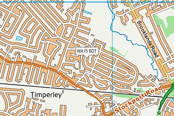 WA15 6DT map - OS VectorMap District (Ordnance Survey) WA15 6DT map - OS VectorMap District (Ordnance Survey)