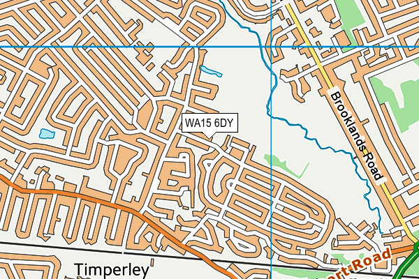 WA15 6DY map - OS VectorMap District (Ordnance Survey) WA15 6DY map - OS VectorMap District (Ordnance Survey)