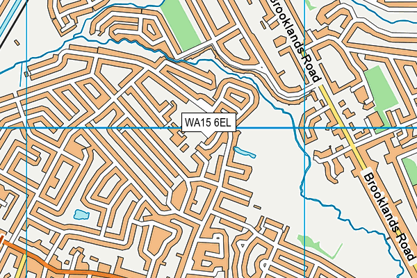 WA15 6EL map - OS VectorMap District (Ordnance Survey) WA15 6EL map - OS VectorMap District (Ordnance Survey)