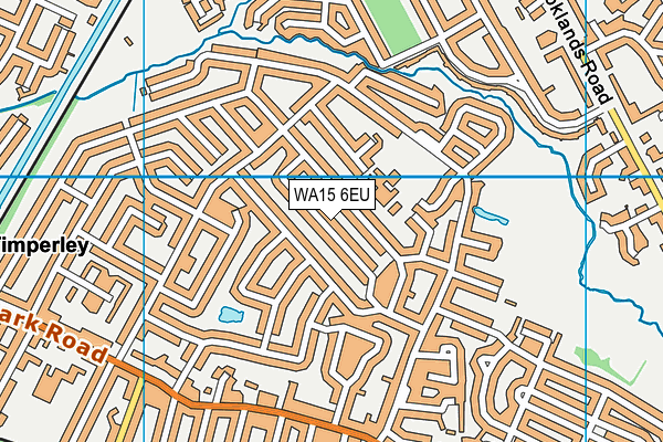 WA15 6EU map - OS VectorMap District (Ordnance Survey) WA15 6EU map - OS VectorMap District (Ordnance Survey)