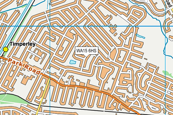 WA15 6HS map - OS VectorMap District (Ordnance Survey) WA15 6HS map - OS VectorMap District (Ordnance Survey)