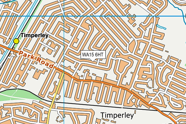 WA15 6HT map - OS VectorMap District (Ordnance Survey) WA15 6HT map - OS VectorMap District (Ordnance Survey)