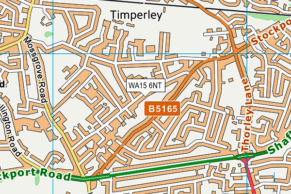 WA15 6NT map - OS VectorMap District (Ordnance Survey) WA15 6NT map - OS VectorMap District (Ordnance Survey)