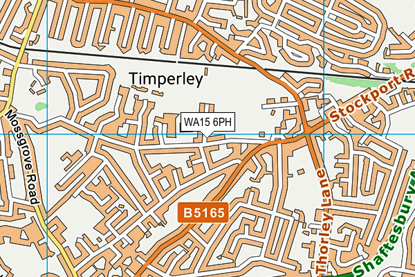 WA15 6PH map - OS VectorMap District (Ordnance Survey) WA15 6PH map - OS VectorMap District (Ordnance Survey)