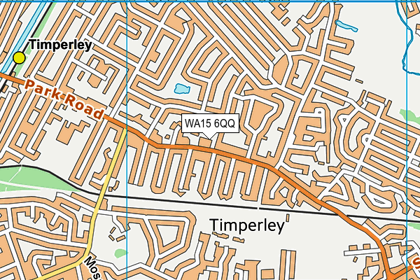 WA15 6QQ map - OS VectorMap District (Ordnance Survey) WA15 6QQ map - OS VectorMap District (Ordnance Survey)