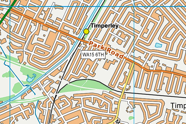 WA15 6TH map - OS VectorMap District (Ordnance Survey) WA15 6TH map - OS VectorMap District (Ordnance Survey)