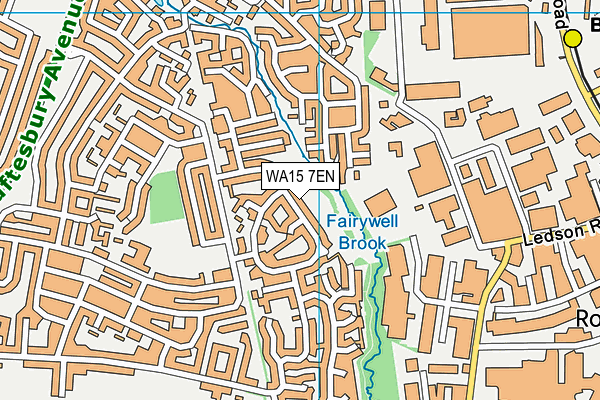 WA15 7EN map - OS VectorMap District (Ordnance Survey) WA15 7EN map - OS VectorMap District (Ordnance Survey)