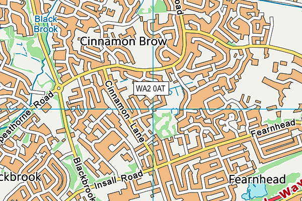 WA2 0AT map - OS VectorMap District (Ordnance Survey) WA2 0AT map - OS VectorMap District (Ordnance Survey)