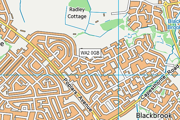 WA2 0GB map - OS VectorMap District (Ordnance Survey) WA2 0GB map - OS VectorMap District (Ordnance Survey)