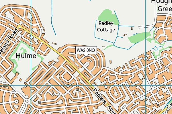 WA2 0NQ map - OS VectorMap District (Ordnance Survey) WA2 0NQ map - OS VectorMap District (Ordnance Survey)