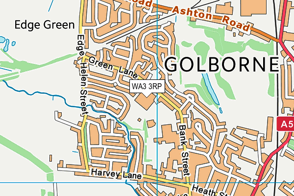 WA3 3RP map - OS VectorMap District (Ordnance Survey) WA3 3RP map - OS VectorMap District (Ordnance Survey)