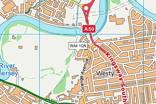 WA4 1QN map - OS VectorMap District (Ordnance Survey) WA4 1QN map - OS VectorMap District (Ordnance Survey)