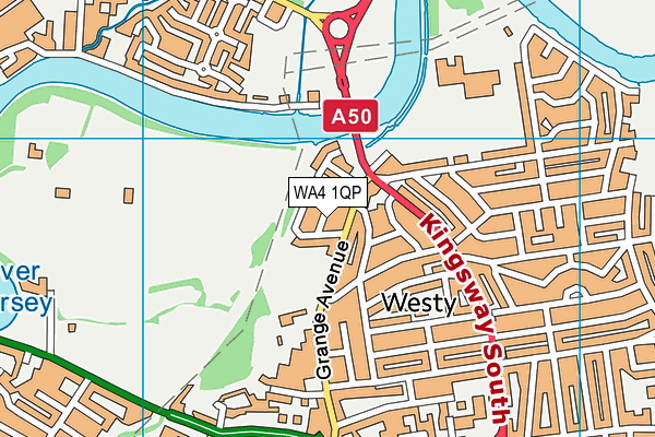 WA4 1QP map - OS VectorMap District (Ordnance Survey) WA4 1QP map - OS VectorMap District (Ordnance Survey)