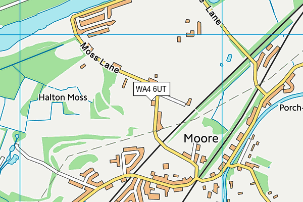 WA4 6UT map - OS VectorMap District (Ordnance Survey) WA4 6UT map - OS VectorMap District (Ordnance Survey)