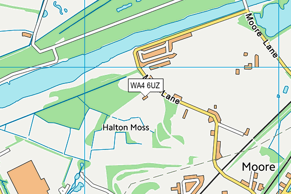 WA4 6UZ map - OS VectorMap District (Ordnance Survey) WA4 6UZ map - OS VectorMap District (Ordnance Survey)