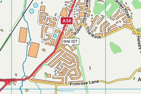WA6 0DT map - OS VectorMap District (Ordnance Survey) WA6 0DT map - OS VectorMap District (Ordnance Survey)