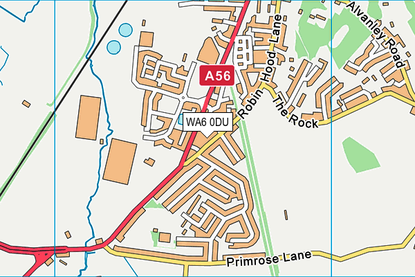 WA6 0DU map - OS VectorMap District (Ordnance Survey) WA6 0DU map - OS VectorMap District (Ordnance Survey)