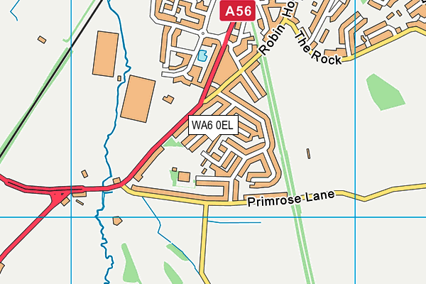 WA6 0EL map - OS VectorMap District (Ordnance Survey) WA6 0EL map - OS VectorMap District (Ordnance Survey)