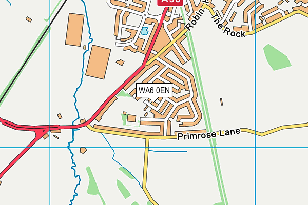 WA6 0EN map - OS VectorMap District (Ordnance Survey) WA6 0EN map - OS VectorMap District (Ordnance Survey)
