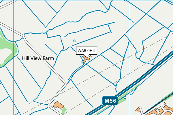 WA6 0HU map - OS VectorMap District (Ordnance Survey) WA6 0HU map - OS VectorMap District (Ordnance Survey)