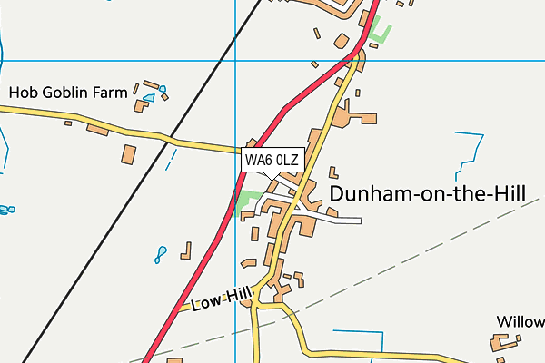 WA6 0LZ map - OS VectorMap District (Ordnance Survey) WA6 0LZ map - OS VectorMap District (Ordnance Survey)