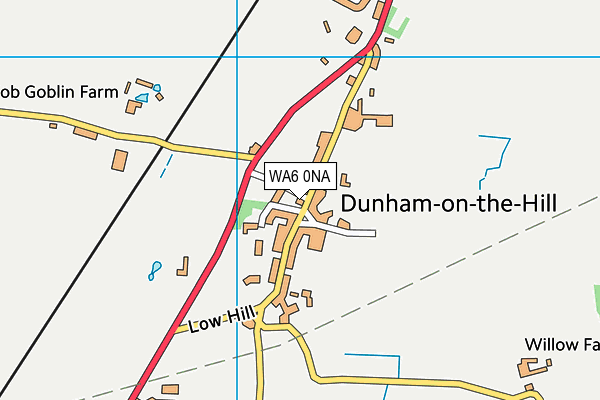 WA6 0NA map - OS VectorMap District (Ordnance Survey) WA6 0NA map - OS VectorMap District (Ordnance Survey)