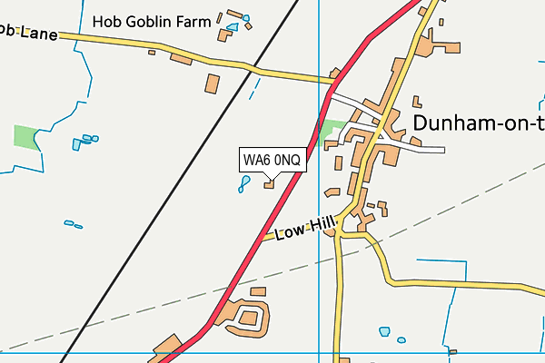 WA6 0NQ map - OS VectorMap District (Ordnance Survey) WA6 0NQ map - OS VectorMap District (Ordnance Survey)