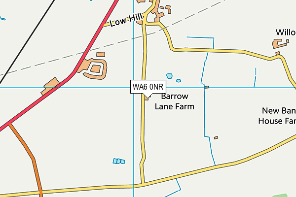 WA6 0NR map - OS VectorMap District (Ordnance Survey) WA6 0NR map - OS VectorMap District (Ordnance Survey)