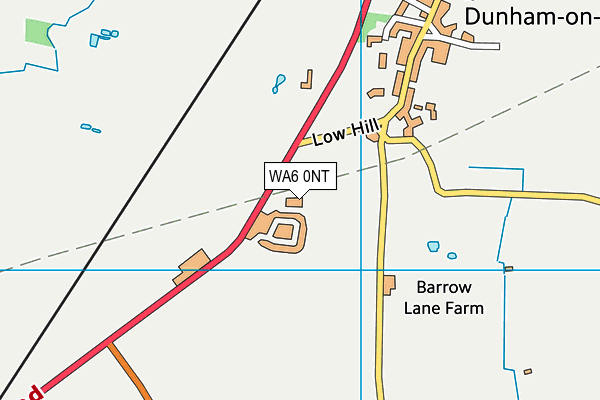 WA6 0NT map - OS VectorMap District (Ordnance Survey) WA6 0NT map - OS VectorMap District (Ordnance Survey)
