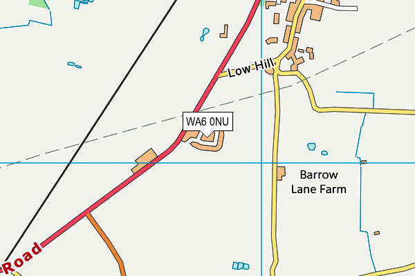 WA6 0NU map - OS VectorMap District (Ordnance Survey) WA6 0NU map - OS VectorMap District (Ordnance Survey)