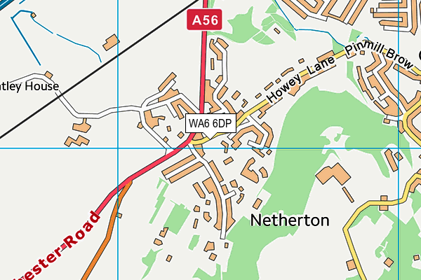 WA6 6DP map - OS VectorMap District (Ordnance Survey) WA6 6DP map - OS VectorMap District (Ordnance Survey)